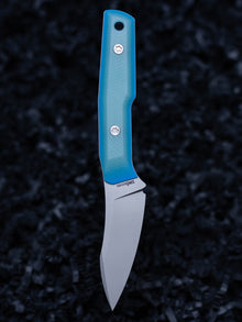 Kestrel — M390 / Opal + Blue G10