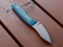 Kestrel — M390 / Opal + Blue G10